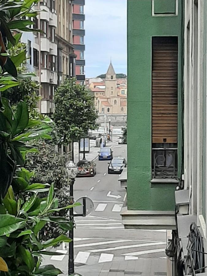 Bonito Piso En Gijon Centro Playa Apartment Exterior photo